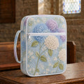 Hydrangea Pattern Quilted Bible Cover VVCLD03