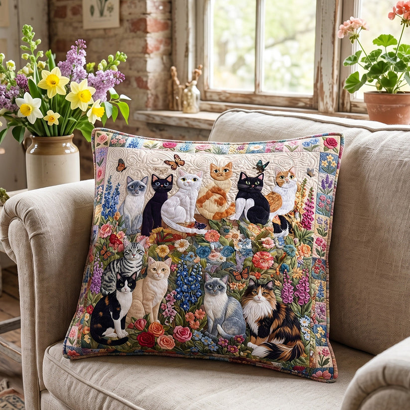 The Cozy Companion Quilted Pillow Cover VVCLD06